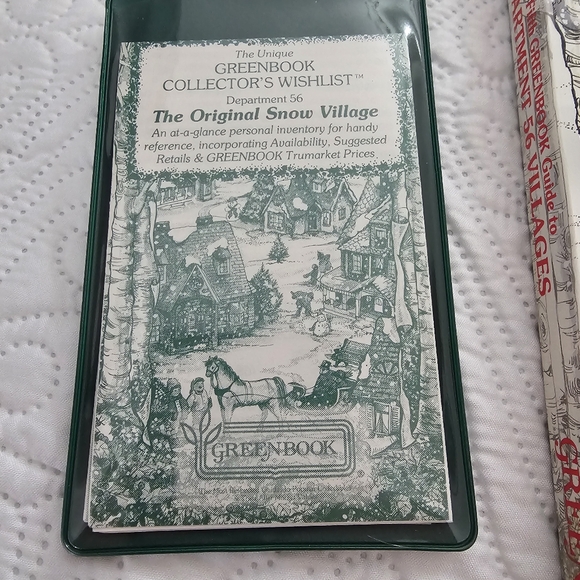 The Fifth Greenbook Guide to Department 56 Villages Vintage 1995 with Wishlists - Picture 7 of 16